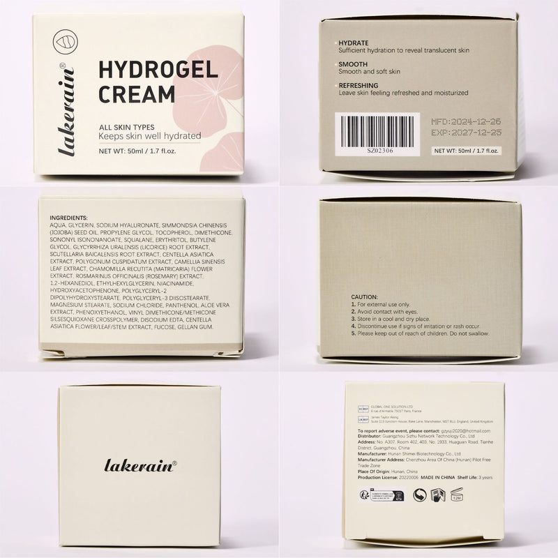Facial Hydrating Hyaluronic Acid Moisturizing Cream
