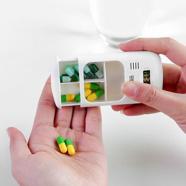 Mini Portable Pill Reminder Timer with LED Display