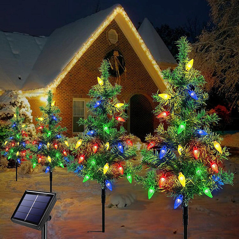 Maison Faytu Solar Christmas Tree Outdoor Lamp – Courtyard & Landscape Decoration