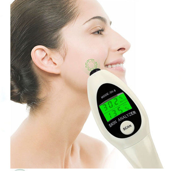 Skin Oil And Moisture Detection Analyzer