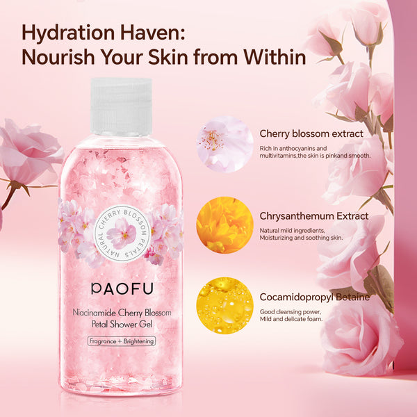 Niacinamide Cherry Blossom Body Wash