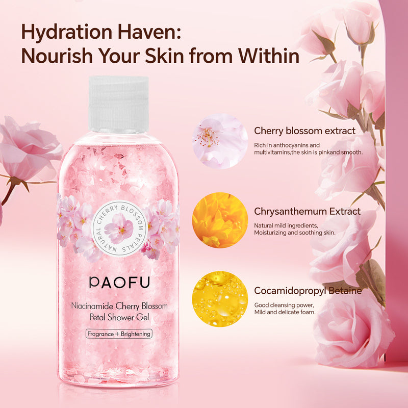 Niacinamide Cherry Blossom Body Wash