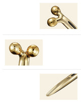 3D face-lifting device manual roller massager