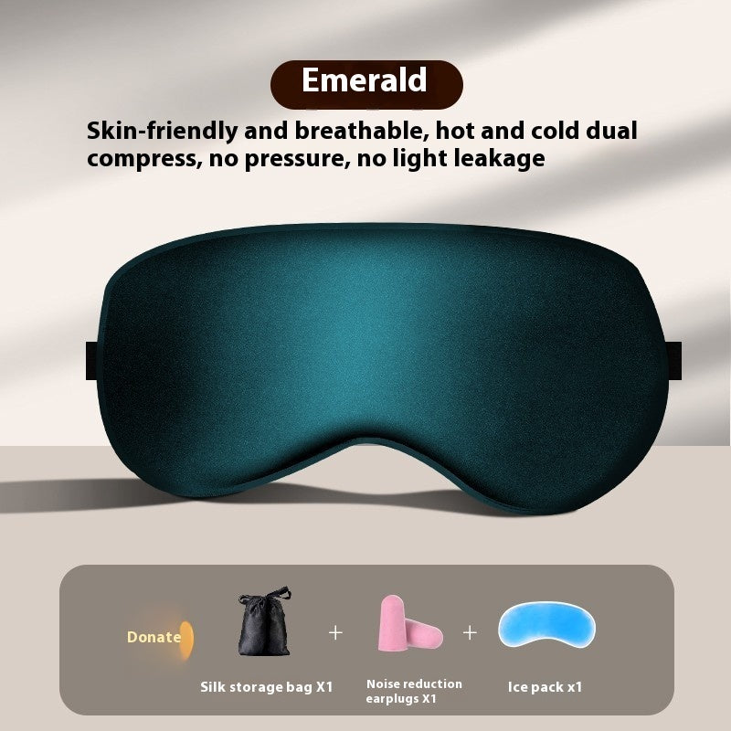 Silk Eye Mask Power Failure Sleep Winter Relieve Fatigue
