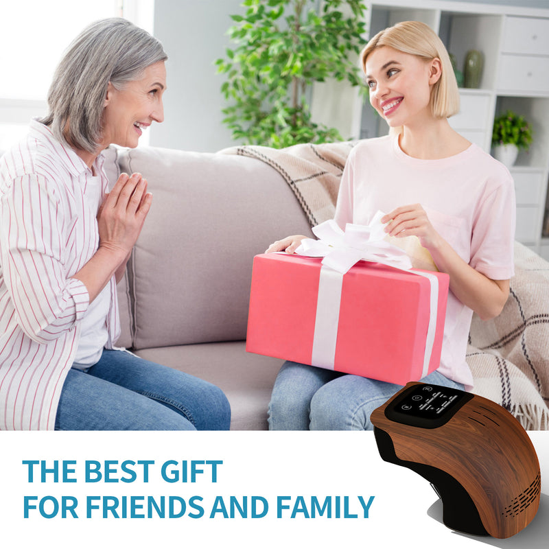 Intelligent Electric Knee Massager – Heated Kneading Pain Relief with Infrared & Vibration, Rechargeable